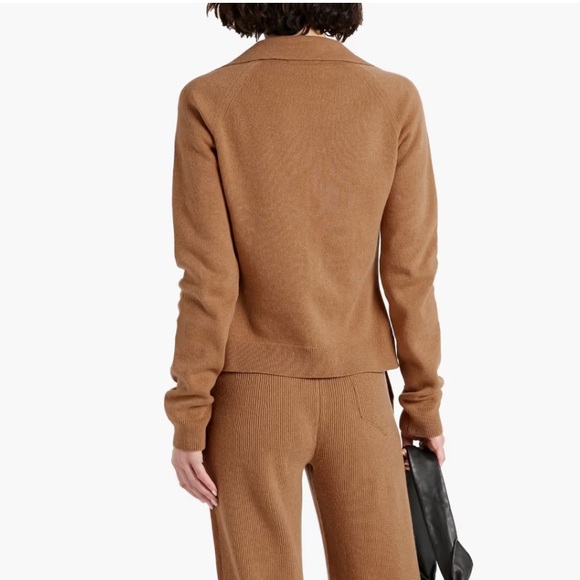 Nanushka Jodi Rib Trimmed Cardigan - Picture 2 of 13